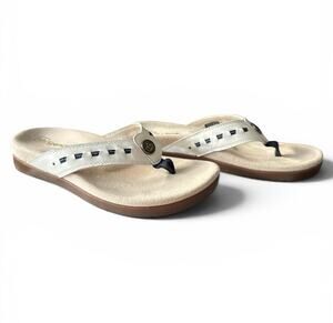 Spenco Laguna Sandals Women 7.5 Revitalign Flat Thong Womens 7.5